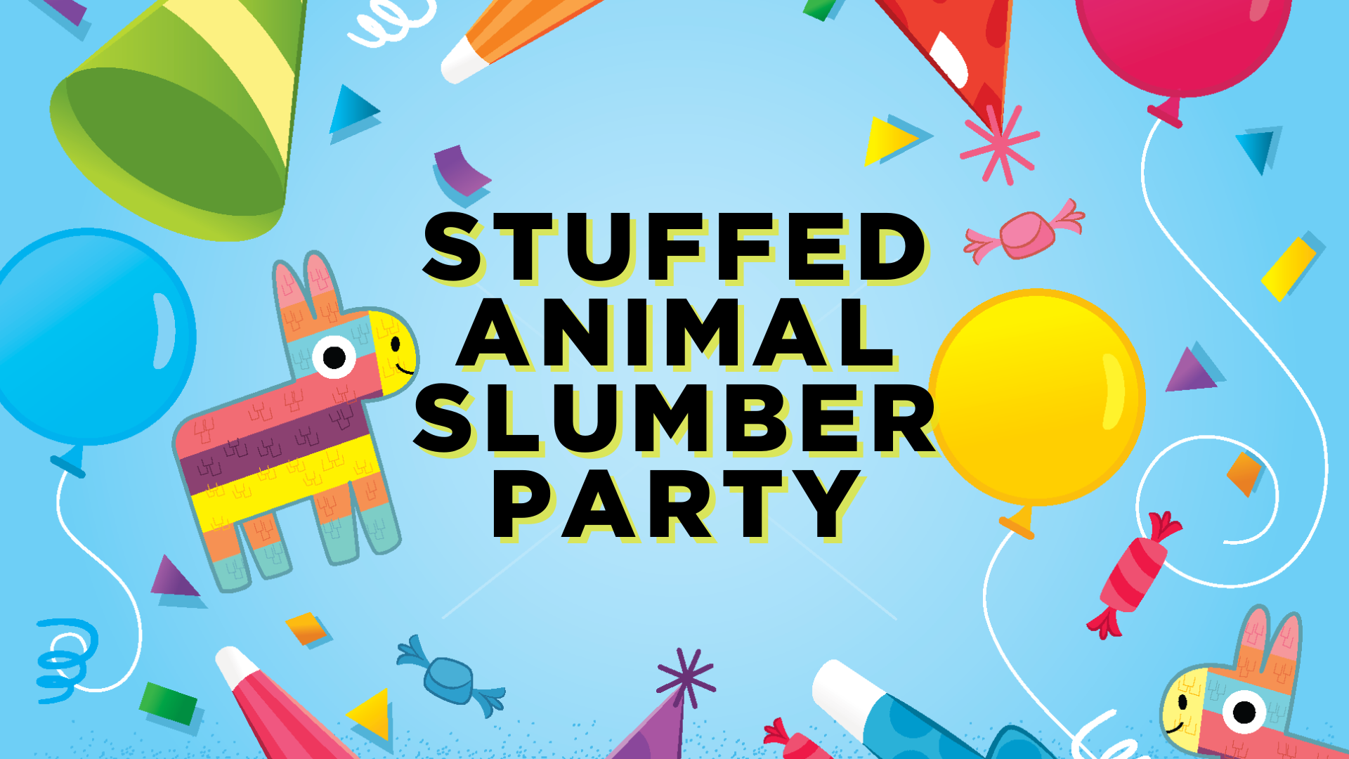 Image: Stuffed Animal Slumber Party