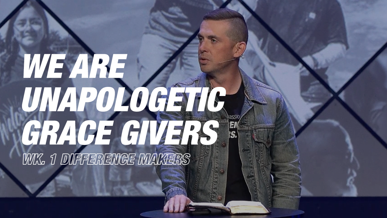Image: We are Unapologetic Grace Givers